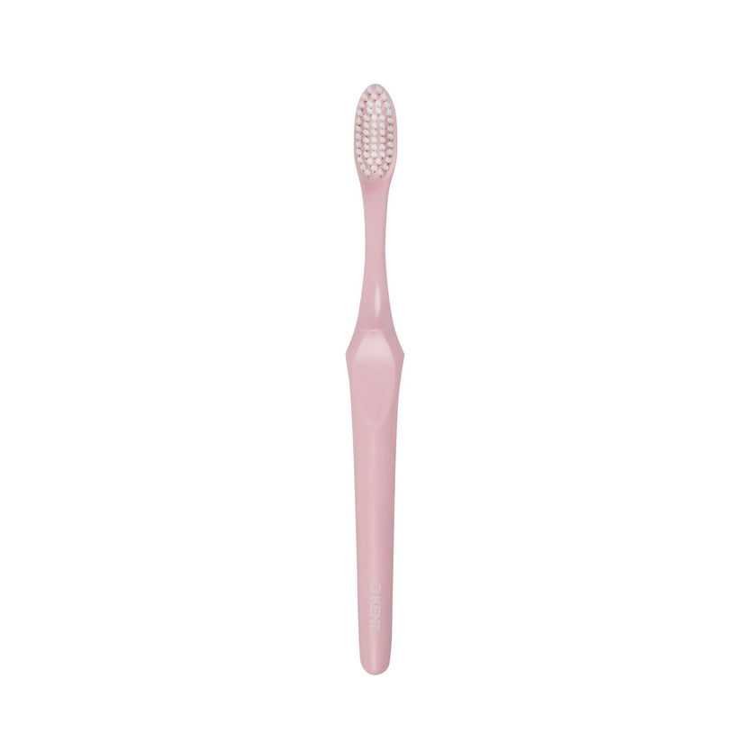 SMILE Super Soft Silver Infused Toothbrush in Pink - KO-04