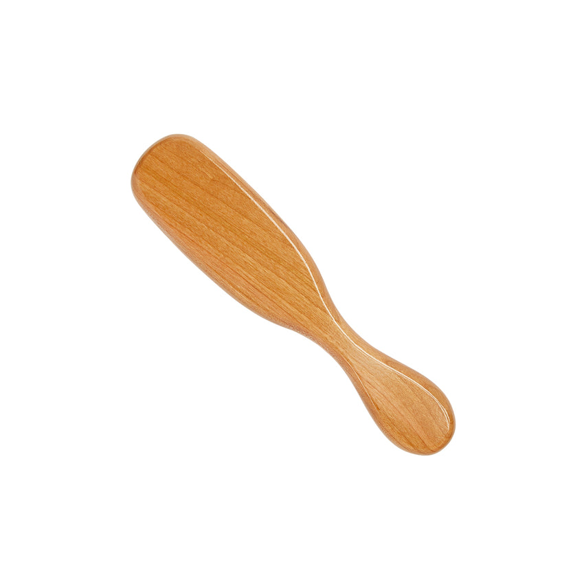 Finest Soft Pure White Bristle Cherrywood Baby Brush - BA10