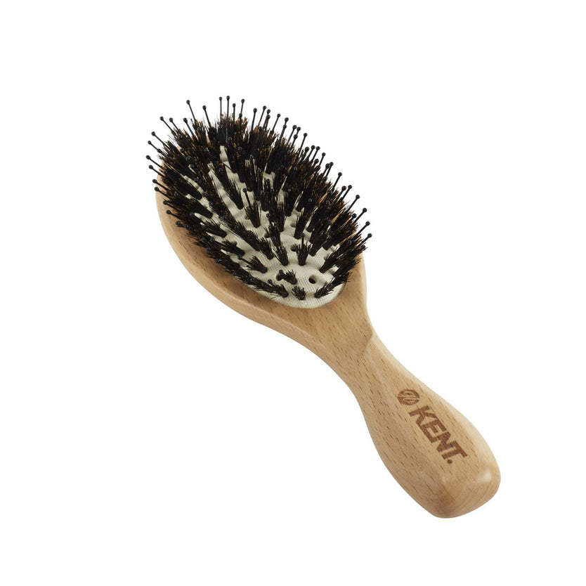 Pure Flow Vented Oval Cushion Bristle Nylon Mix Hairbrush - LPF1