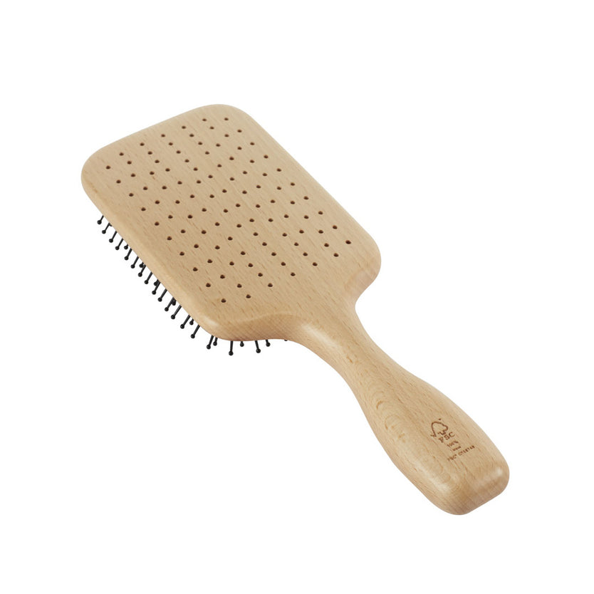 Pure Flow Large Vented Fine Quill Paddle Brush - LPF2