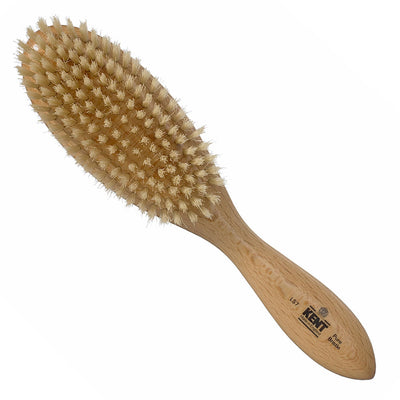 Ladies Finest Satinwood Pure White Bristle Oval Brush - LS7