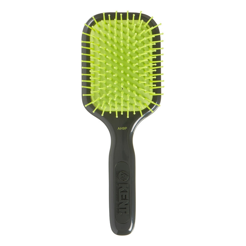 AirHedz Medium Paddle Brush with Fine Quill Grey - AH9P