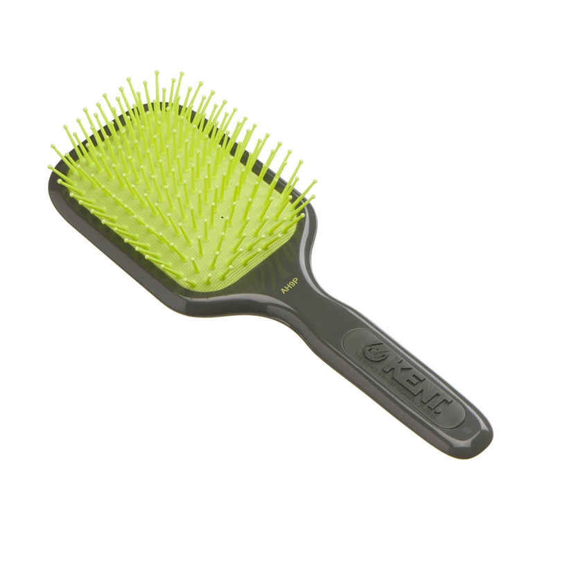 AirHedz Medium Paddle Brush with Fine Quill Grey - AH9P