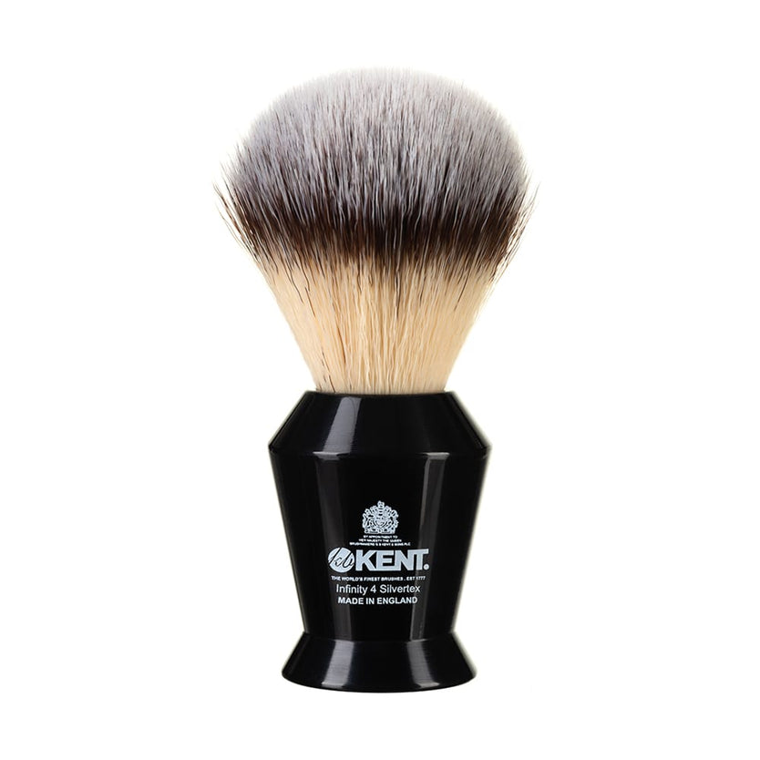 Infinity Plus Black Synthetic Shaving Brush - INFINITY 4