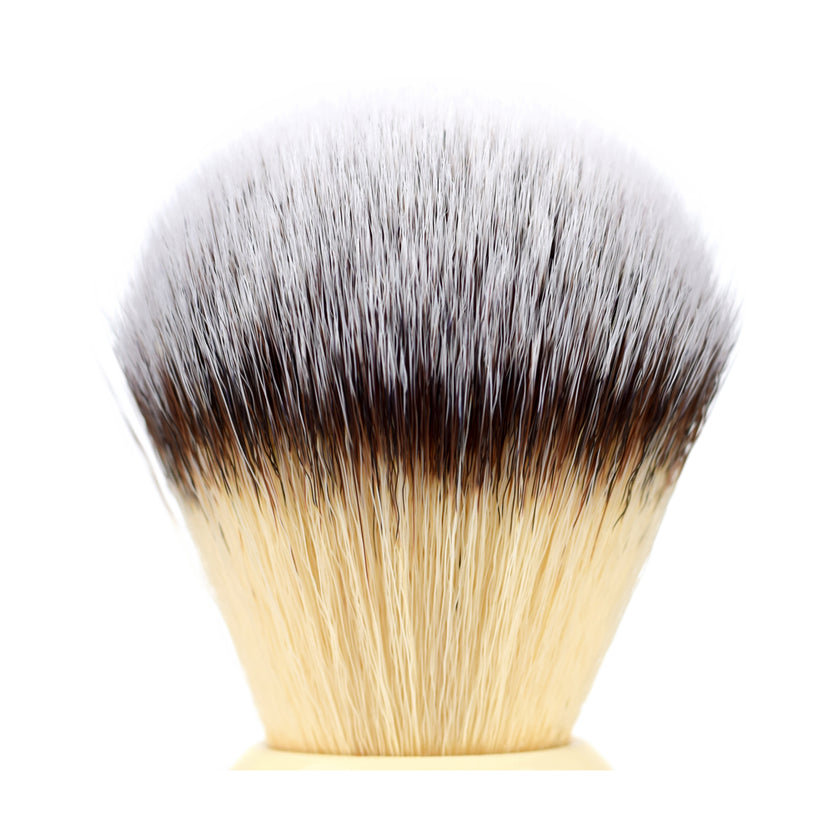 Extra Large Synthetic Ivory White Shaving Brush - BK12S