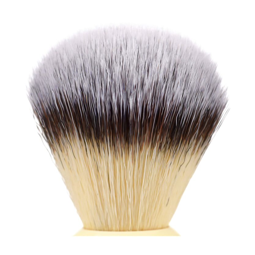 Medium Synthetic Ivory White Shaving Brush - BK4S