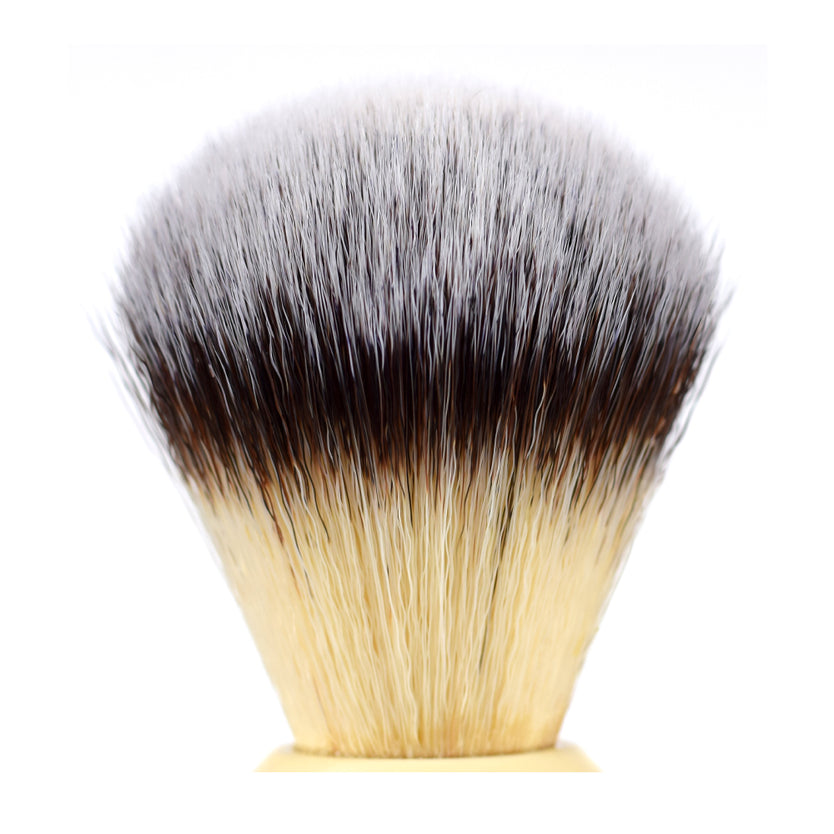 Large Synthetic Ivory White Shaving Brush - BK8S
