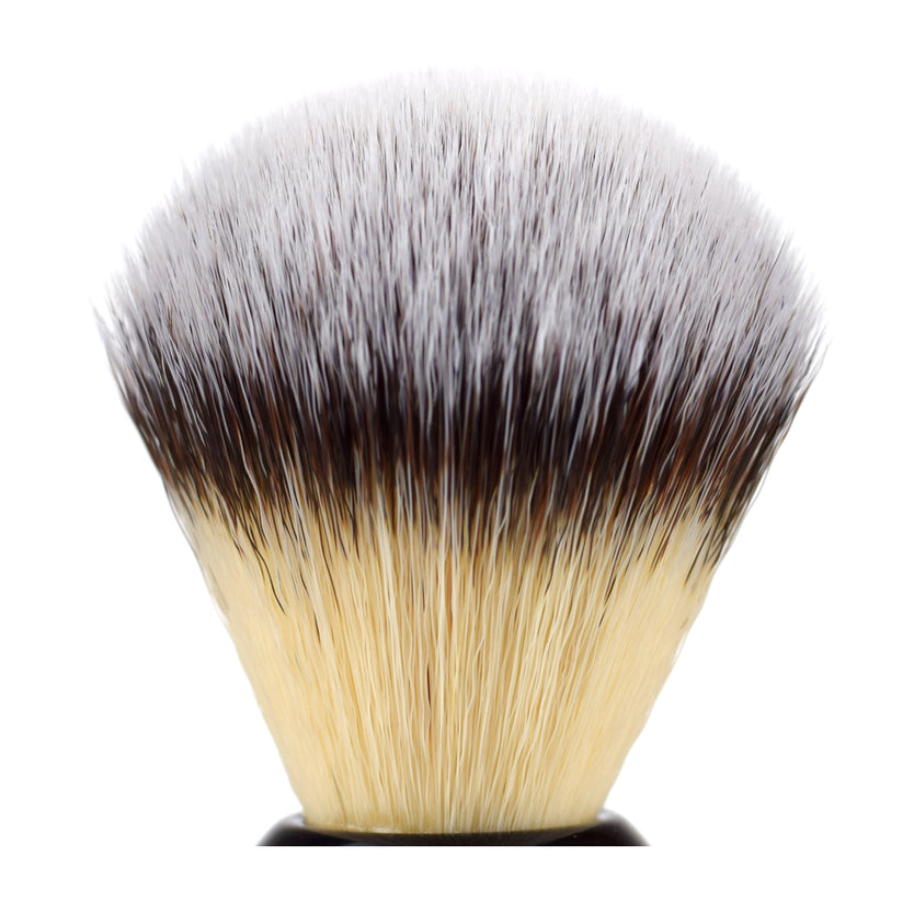 Medium Synthetic Black Shaving Brush - BLK4S