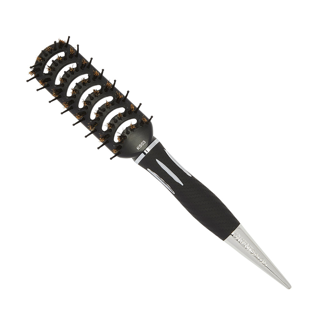 Styling Moulded Pins Vent Hairbrush KS03