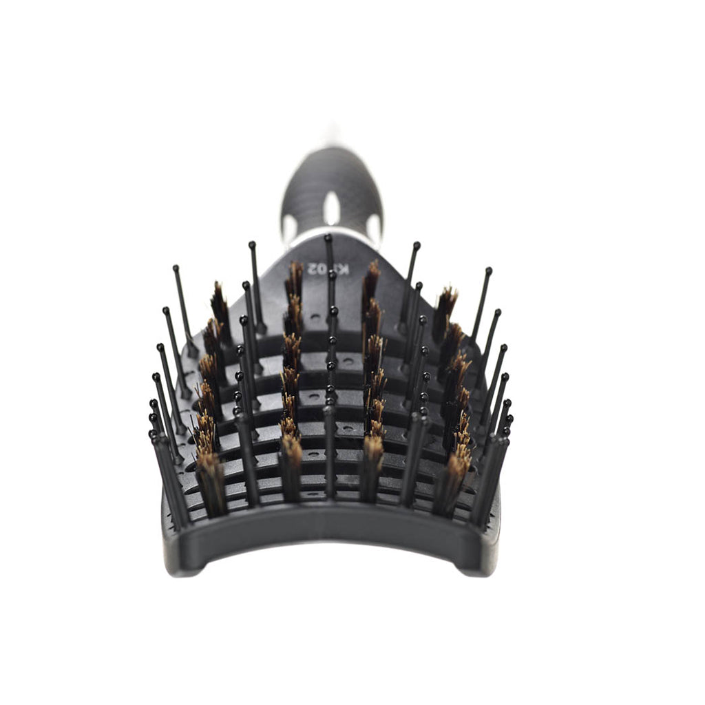 Curved Vent Hairbrush - KS02