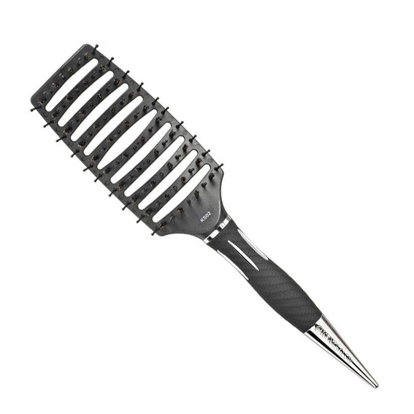 Curved Vent Hairbrush - KS02