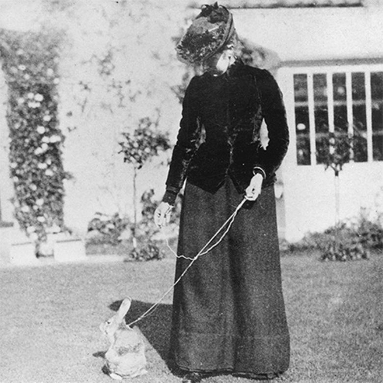 Beatrix Potter with Benjamin Bunny