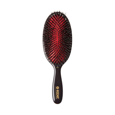 CSML - Classic Shine Large Mixed Bristle Hairbrush Front View - LR