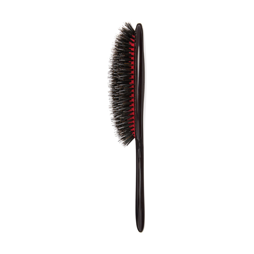 CSML - Classic Shine Large Mixed Bristle Hairbrush Side View - LR