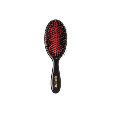 CSMS - Classic Shine Small Mixed Bristle Hairbrush Front View - LR