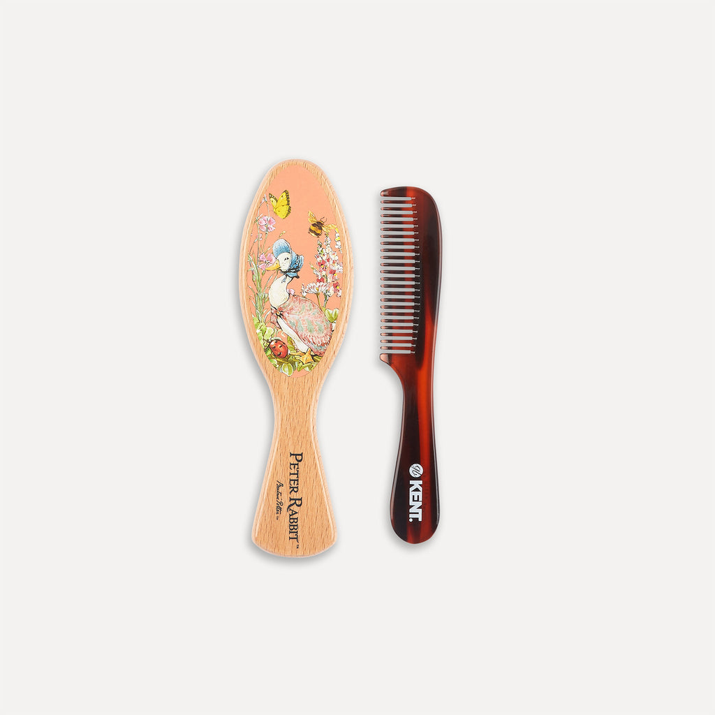 Kent Brushes Jemima Puddle-Duck™ Soft Bristle Brush and Comb Set - PR04