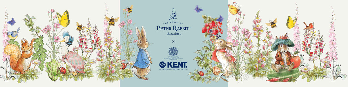 Discover the Kent Brushes x Peter Rabbit™ Collaboration