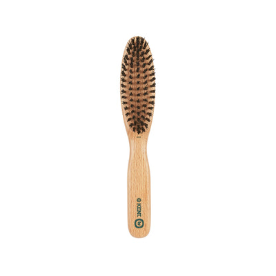 V05 - Narrow Oval Vegan Bristle Hairbrush Front View - LR