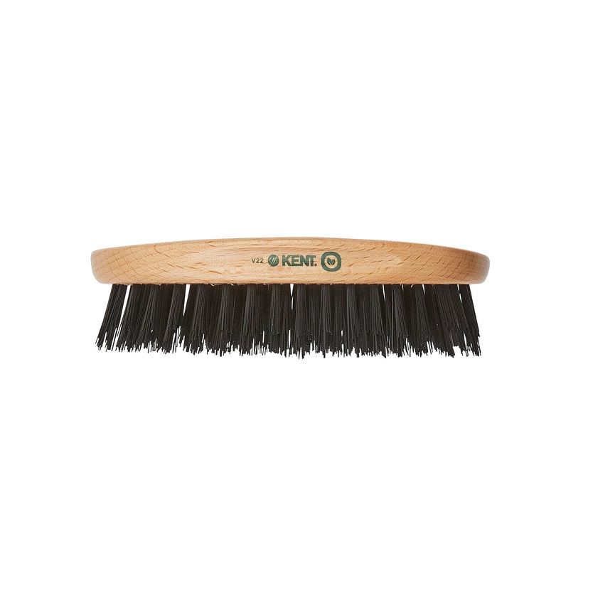 V22 - Vegan Bristle Military Brush Side 2 View - LR