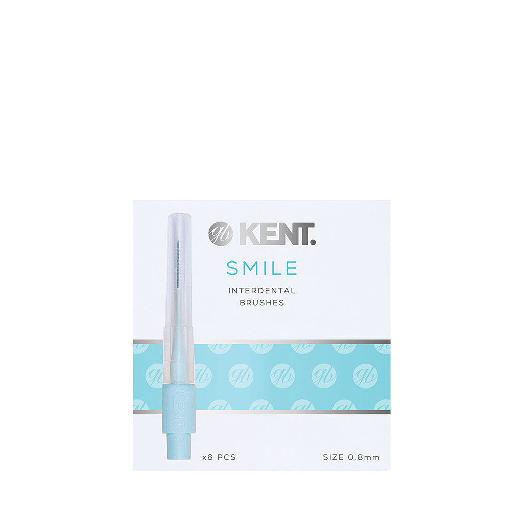 Kent Brushes SMILE Interdental Brushes 0.8mm (6 Pack)