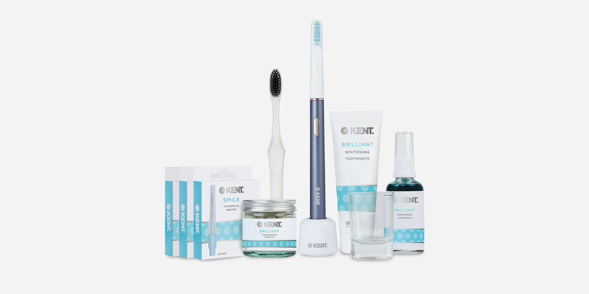 Kent Oral Care Starter Kit Featuring The Sonik Toothbrush And Additional Products 
