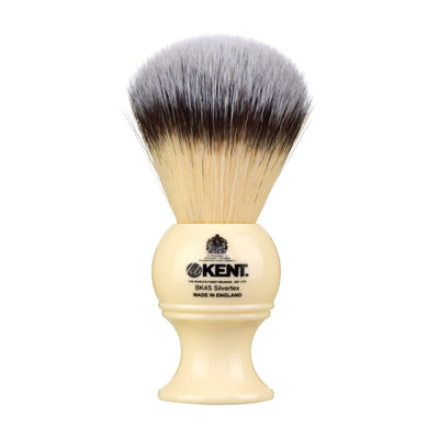 Medium Synthetic Ivory White Shaving Brush - BK4SL