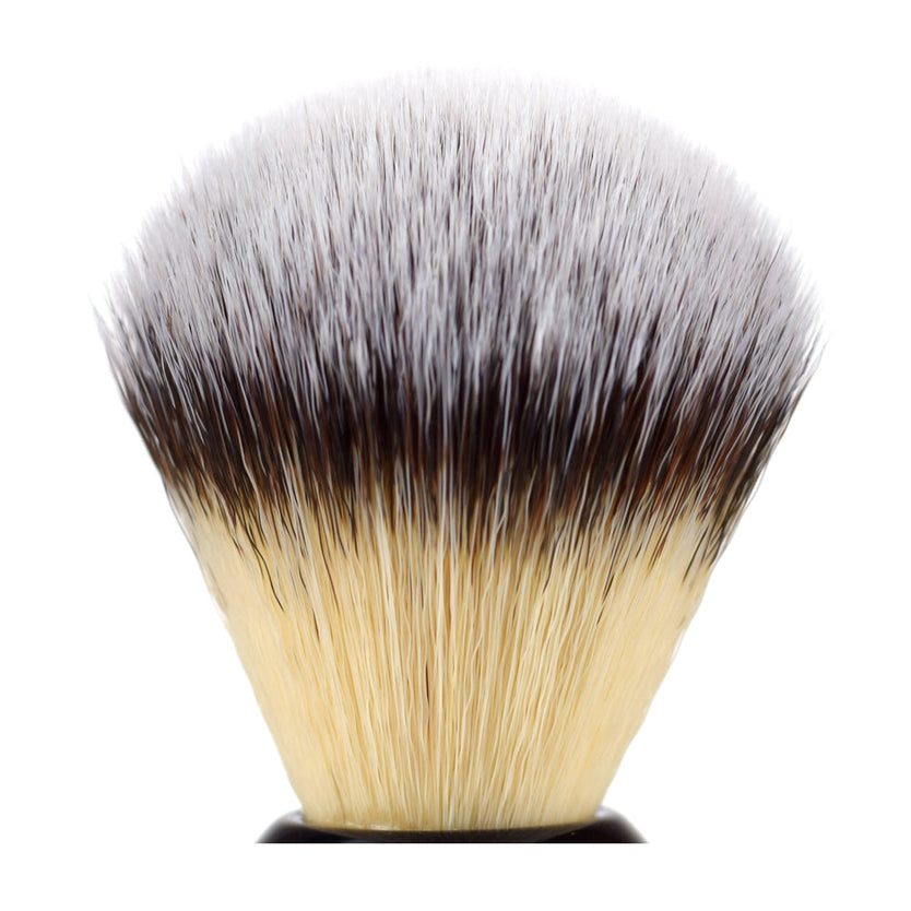Medium Synthetic Black Shaving Brush - BLK4SL