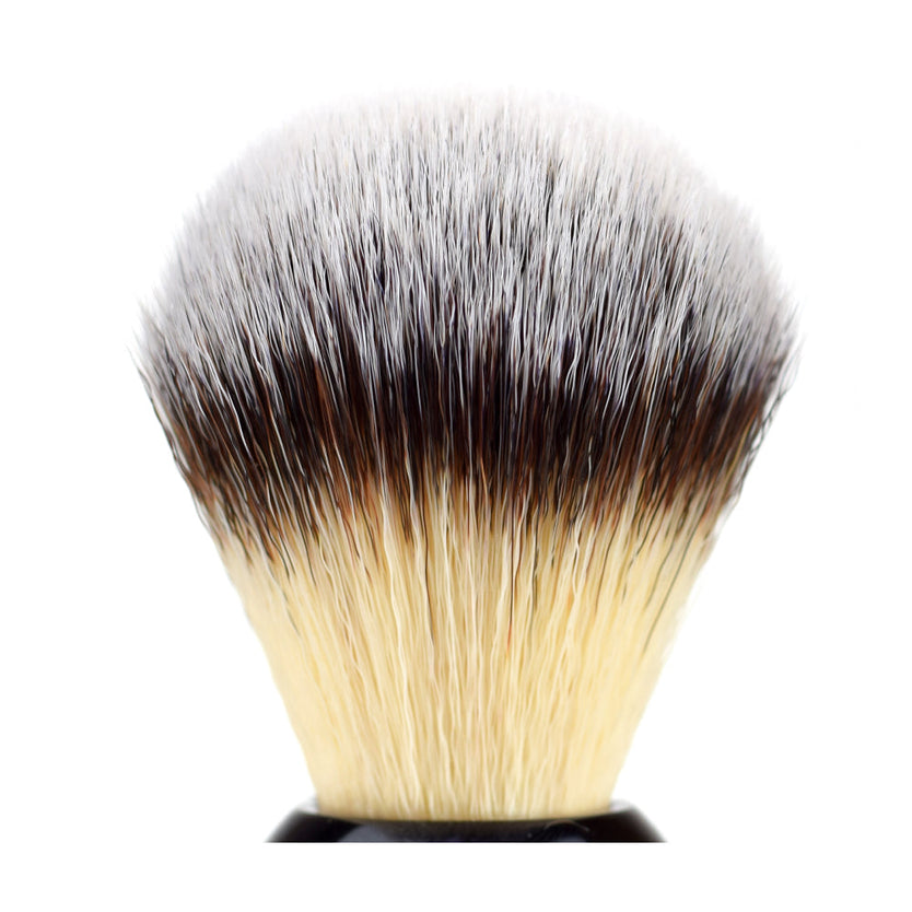 Large Synthetic Black Shaving Brush - BLK8SL