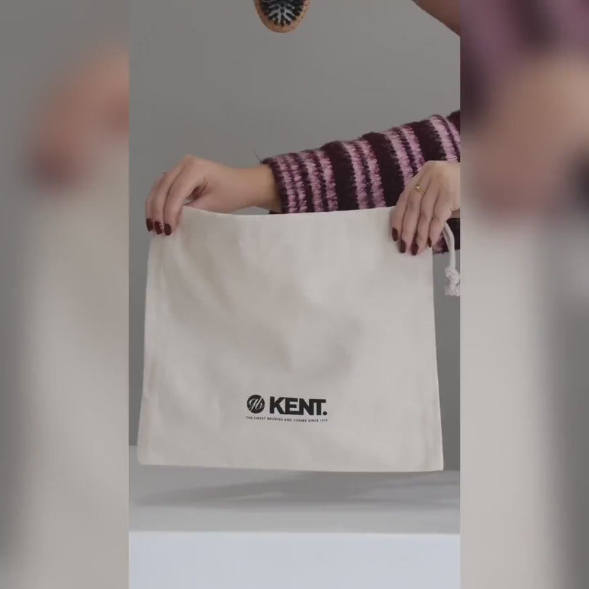 Hairbrush and Beauty Canvas Bag Video