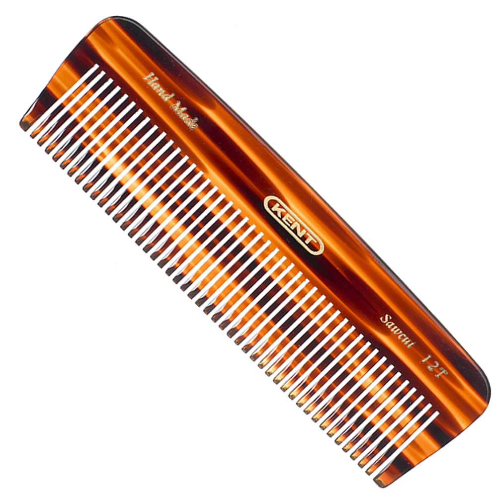 Handmade 139mm Pocket Comb Thick Hair 12T