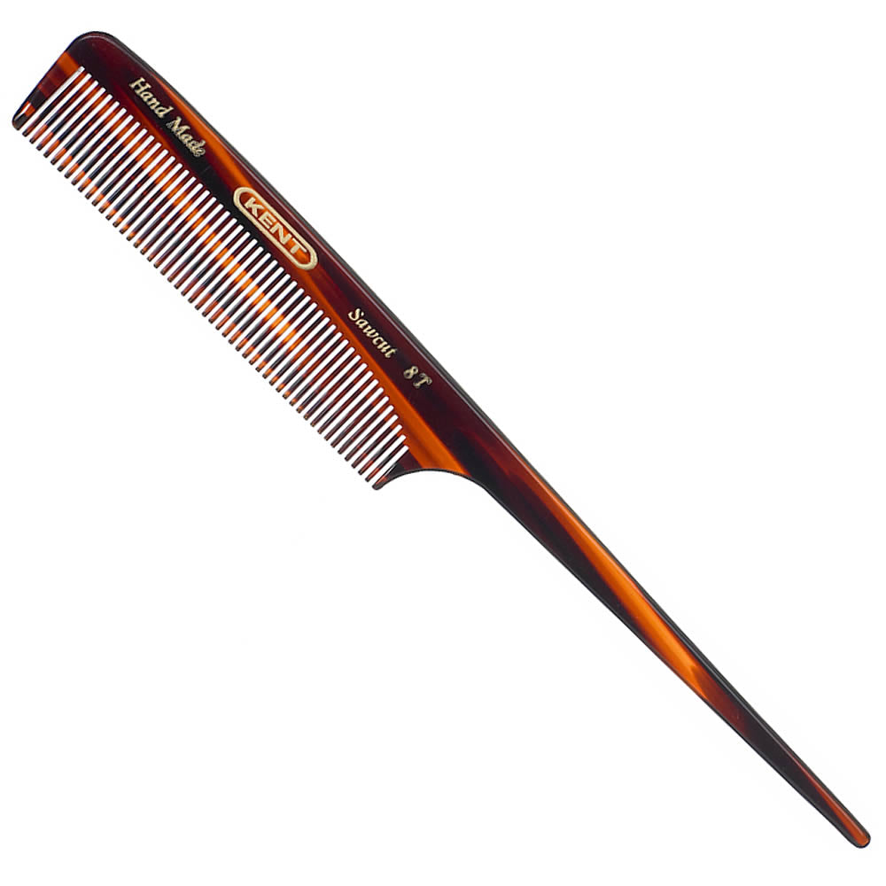 Handmade 190mm Tail Comb Fine Hair 8T