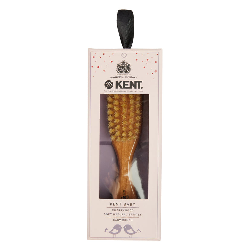 Kent 7.5 Pure Boar Soft Bristle Toddler Hair Brush