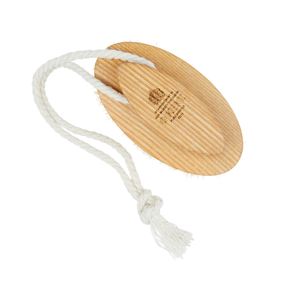 Ash Pure White Bristle Shower Exfoliating Brush - FD11