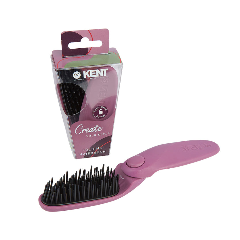 Kent Create Folding Hairbrush - KCR10