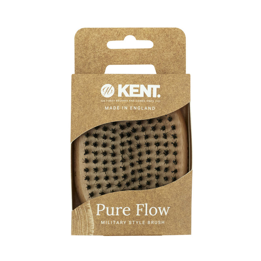 Pure Flow Bristle Nylon Mix Military Style Brush - LPF3