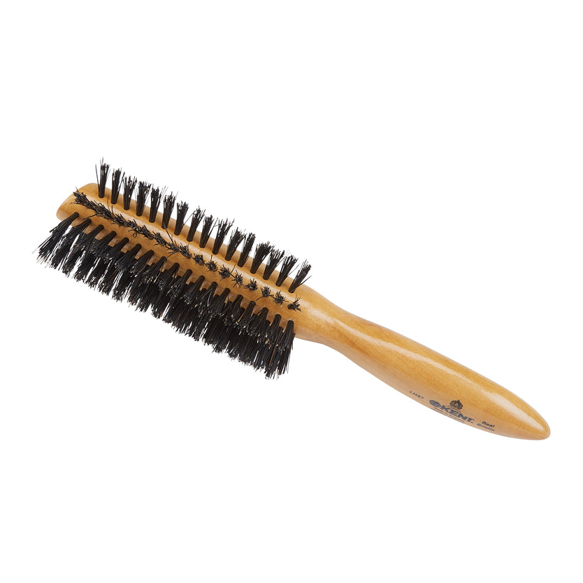 Handmade Satinwood Pure Bristle Half Round Hairbrush - LHS7