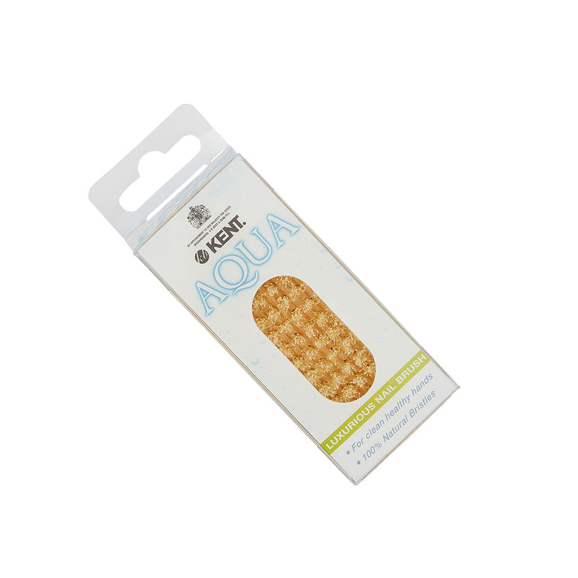 NB3 Ash Pure White Bristle Extra Row Nail Brush - Packaging LR