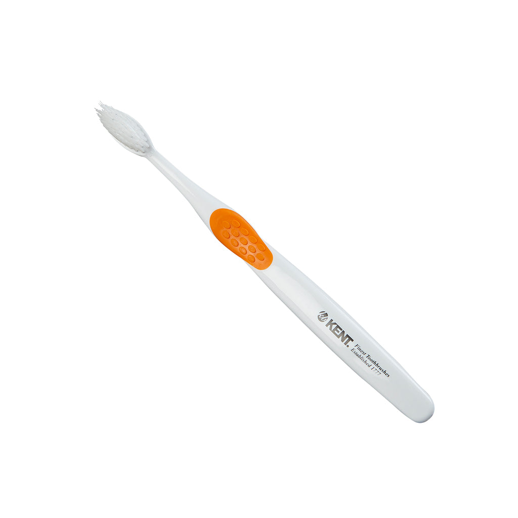 Kent Brushes TSIL REFRESH SO Silver-Infused Toothbrush - Medium, Orange