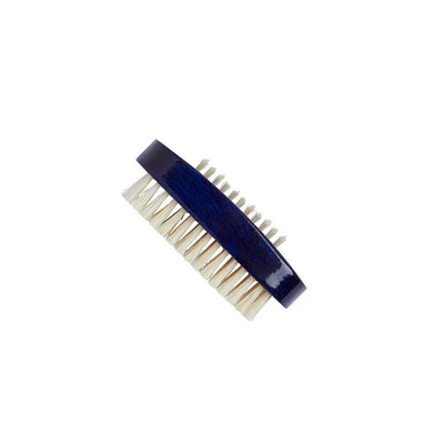 Nail Brush in Blue Stained Wood - ART 8S NAVY