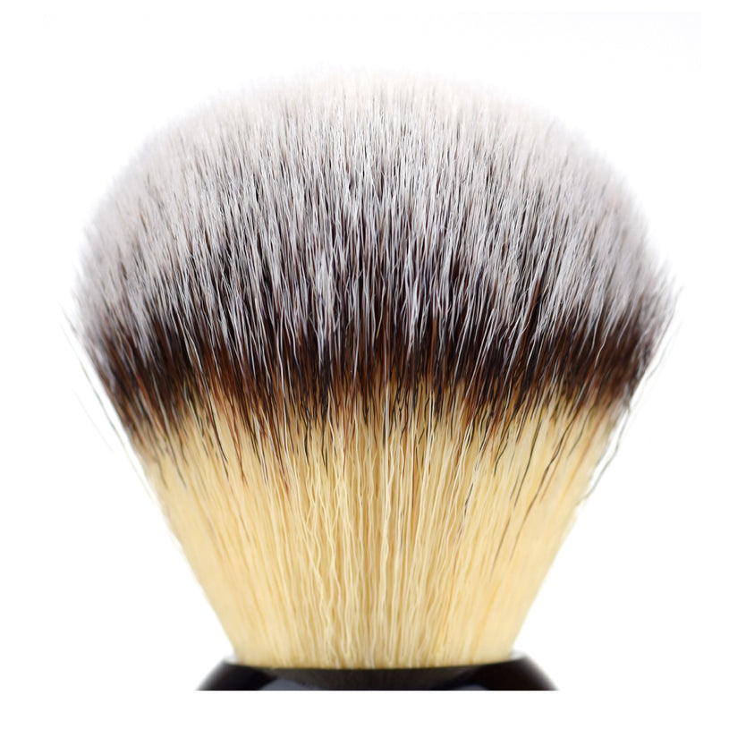 Extra Large Synthetic Black Shaving Brush - BLK12S