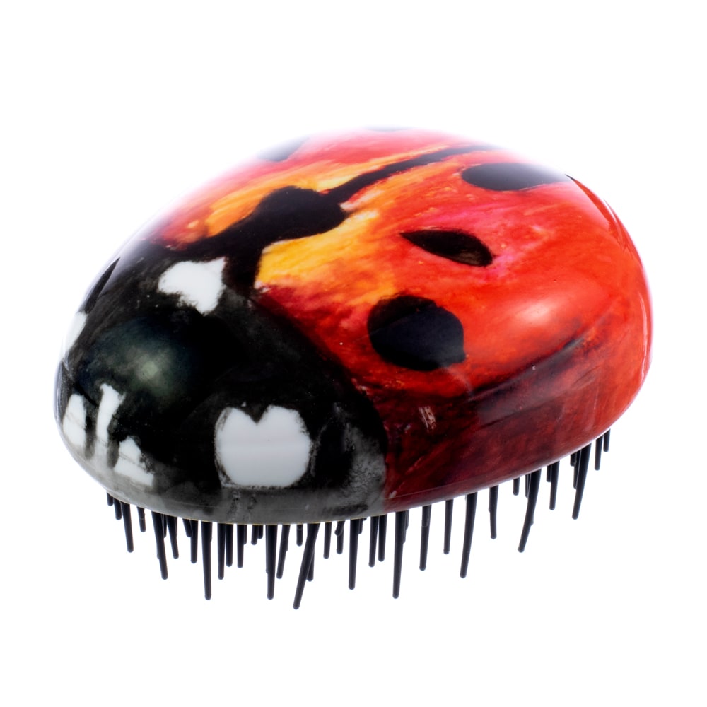 Pebble Detangling Ladybug Brush PBUG