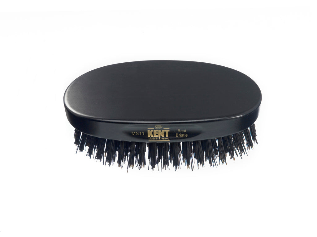 Finest Ebony Pure Bristle Oval Brush MN11